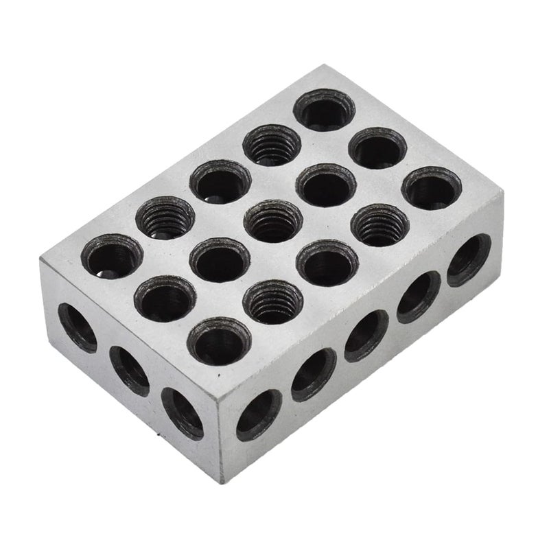 marddpair Parallel Block Set 1 x 2 x 3 Blocks 23 Holes 0.0003 Inch Machinist Fit for Milling Machine - Image 4